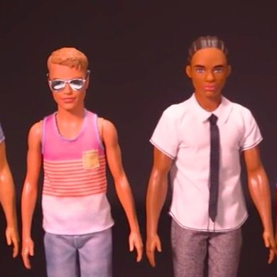 Компания Mattel выпустила 15 новых Кенов с разными фигурами и цветом кожи