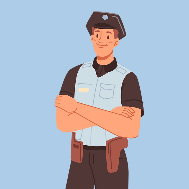 Может ли охрана с оружием работать на территории детского сада