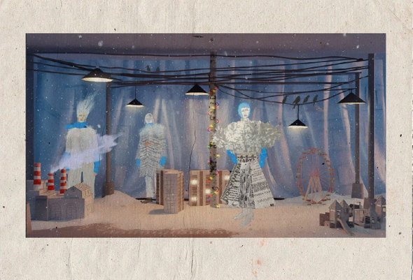 Ася ищет слова, территория Вквадрате, спектакль, мистерия