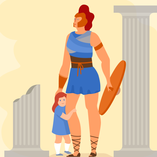 Картинка дня: как родители оберегают своих детей, даже если те уже не дети