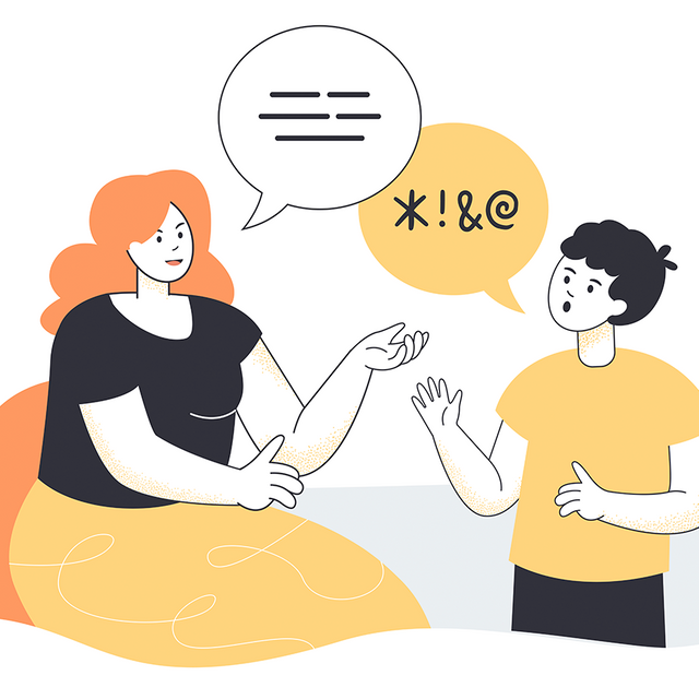 Ребёнок начал материться: как отучить его от этого