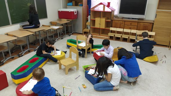 Младшая группа актеров
