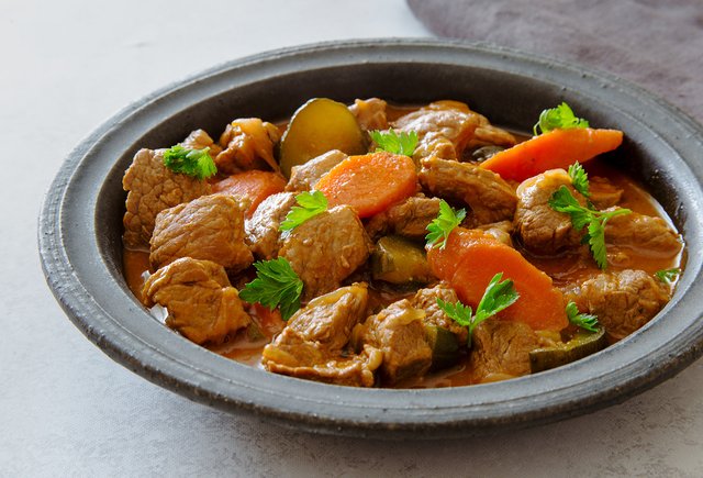 То самое азу из детского сада. Рецепт по технологической карте