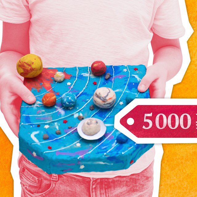 Жёлудь — 5 рублей, Солнечная система — 2000: кто и как зарабатывает на детских поделках