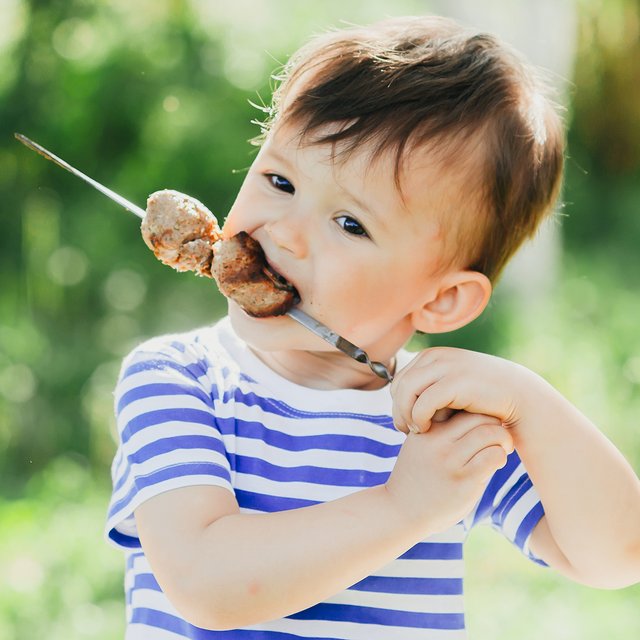 Можно ли маленьким детям шашлык?