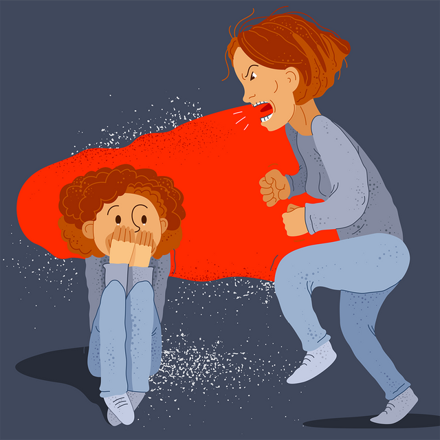 Мама постоянно кричит на ребёнка: что ему делать в такой ситуации