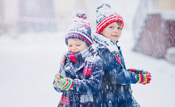 что поделать зимой на улице