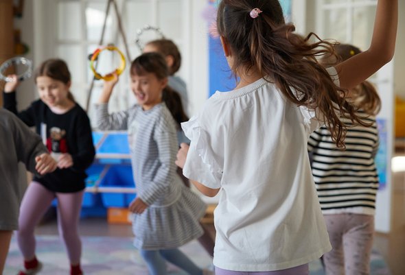 Дети в детском саду