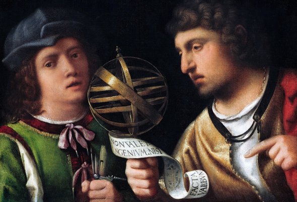 Выбор репетитора. Учитель и ученик. Картина художника. Картина «Джованни Боргерини и его наставник»