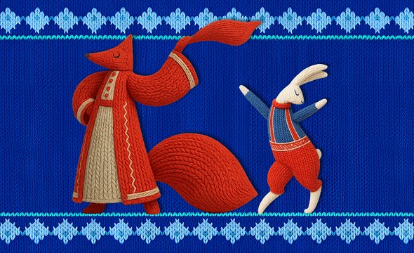 Сказка «Зайкина избушка». Домашний новогодний театр