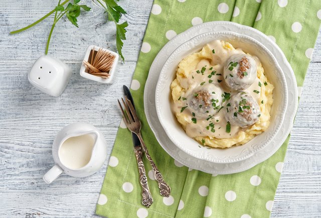 Простой рецепт традиционных шведских фрикаделек: полчаса, и готово