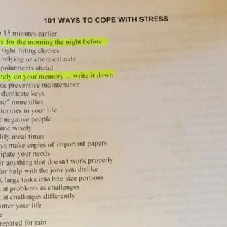 Учитель предложил школьникам 101 прием для борьбы со стрессом