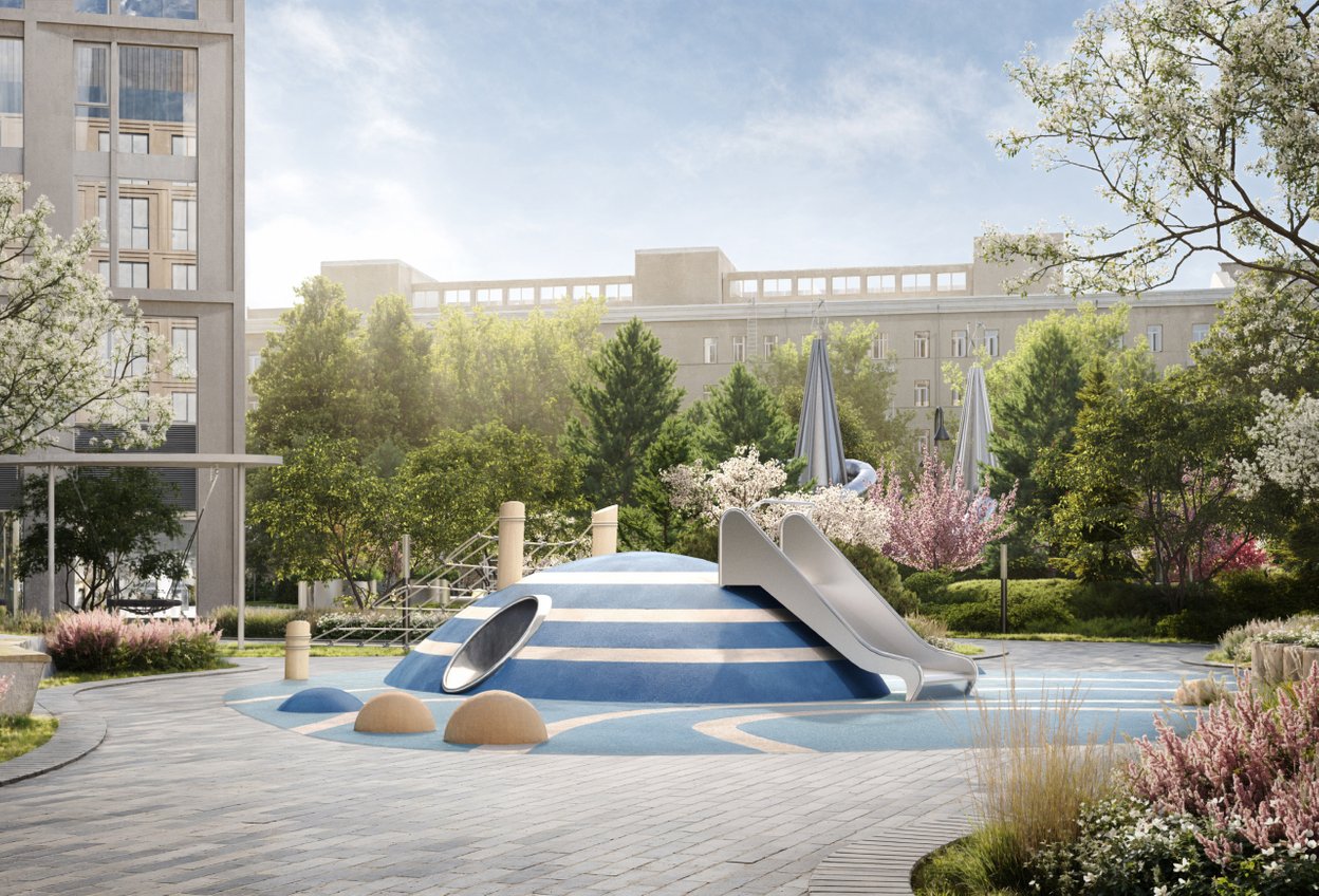 Площадка для малышей ЖК «Монблан»