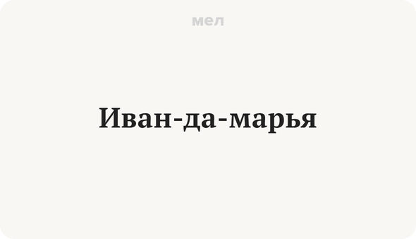 Иван-да-марья