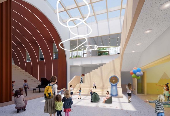 Концепция нового образовательного центра школы «Летово». Проект голландского бюро Atelier PRO Architects и российского архитектурного бюро «Дружба»