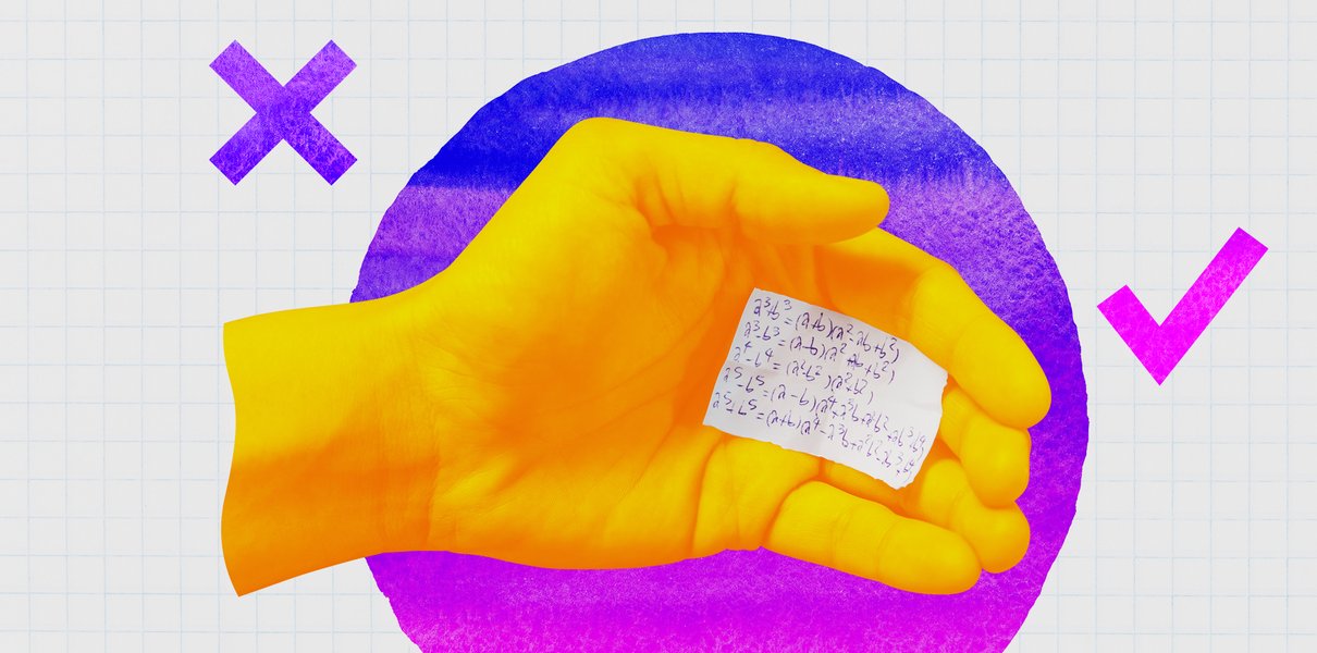 Конспект на коленке, бомбы и гармошки. Тест: помните ли вы, как списывать на экзамене