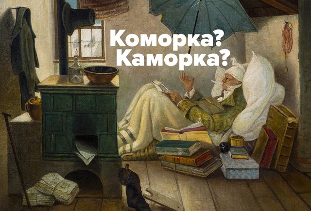 Как правильно: «коморка» или «каморка»