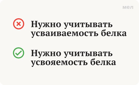 «Усвояемый» или «усваиваемый»: как говорить правильно?