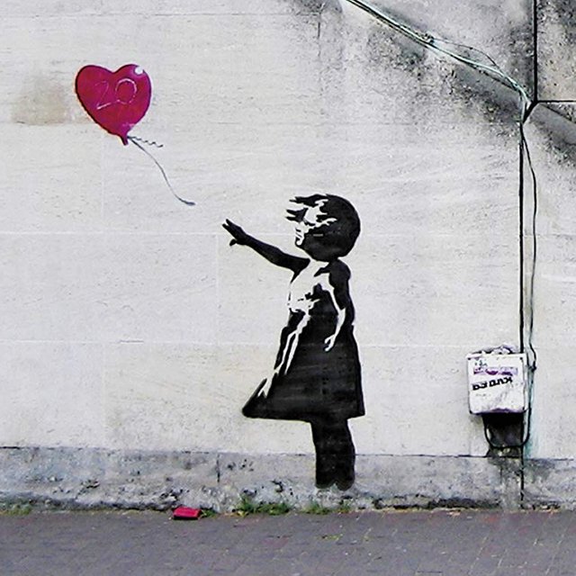 Почему Бэнкси постоянно рисует детей и что он хочет этим сказать