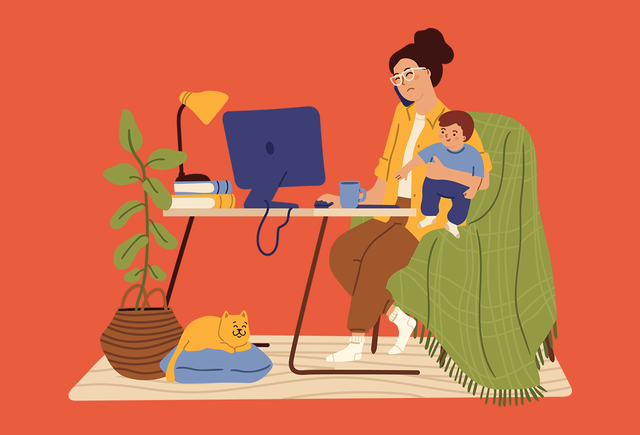 Я работаю на удалёнке, а пятилетний ребёнок постоянно требует внимания. Что делать?