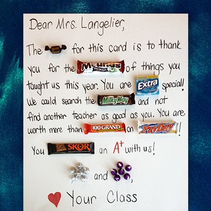 Записки, селфи и посты на Facebook: как в США целую неделю поздравляют учителей