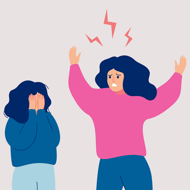 Мама не контролирует вспышки агрессии по отношению к ребёнку: что ей делать