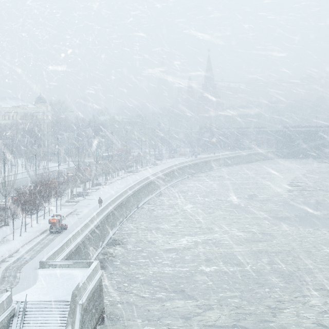 Высота снежного покрова в Москве достигла 30 сантиметров