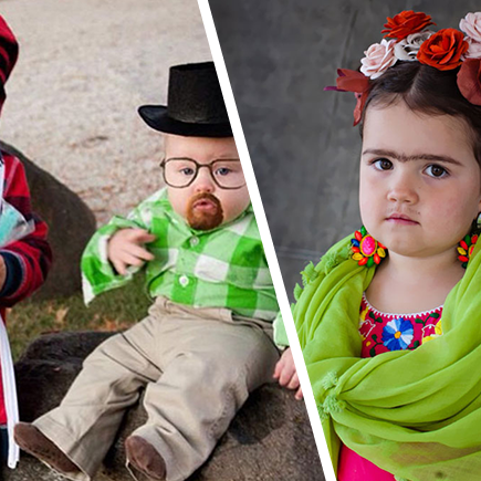 Джокер, Уолтер Уайт и Фрида Кало. 17 самых безумных детских костюмов на Хеллоуин