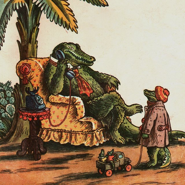 «Мойдодыр» и «Телефон»: те самые иллюстрации Владимира Конашевича из нашего детства