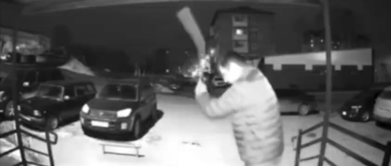 кадры с камеры домофона