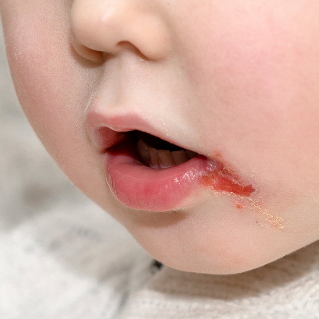 Заеды у ребенка: откуда берутся трещинки в уголках губ и как от них избавиться
