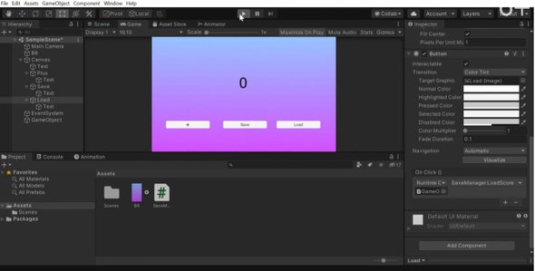 Навыки работы с Unity, игровой движок