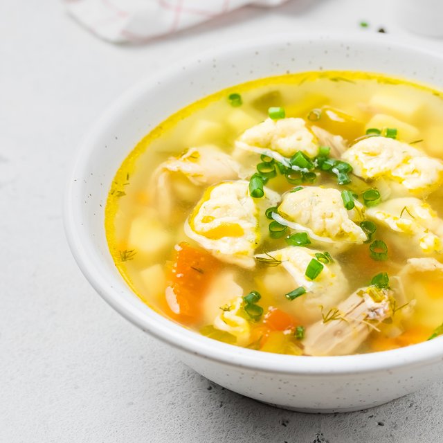 Рецепт супа с клецками как в детском саду