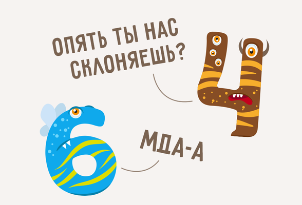 6 самых частых
ошибок
в употреблении
числительных