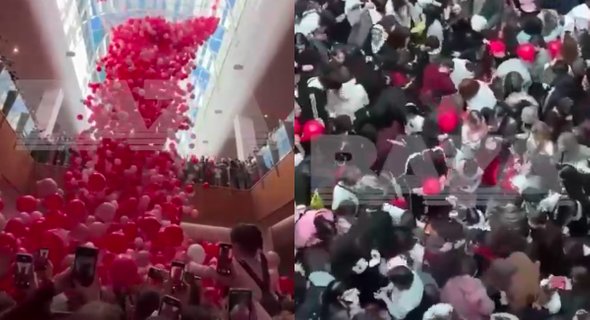 давка в торговом центре