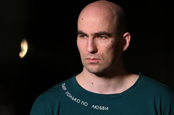 Дмитрий Крестьянкин после спектакля «Поиск продолжается» на Малой сцене Театра Маяковского. © Владимир Федоренко / РИА Новости