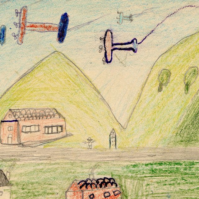 «Наступила зима. Люди умирали»: рисунки детей — очевидцев войны