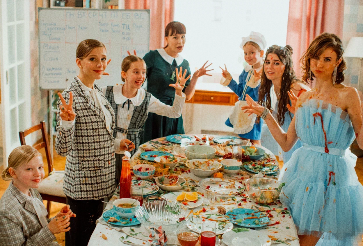 съемка сериала Папины дочки