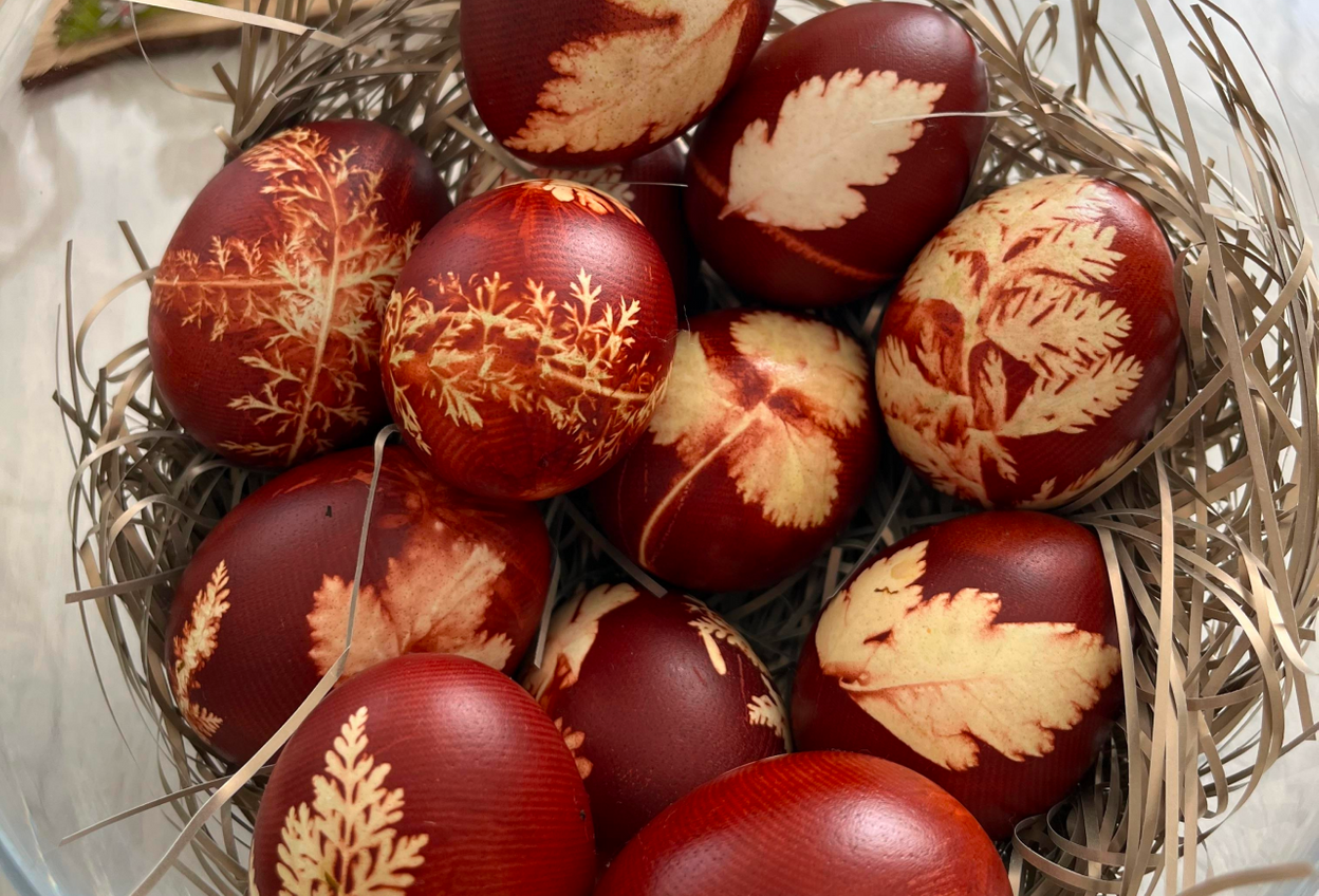 узор на пасхальных яйцах