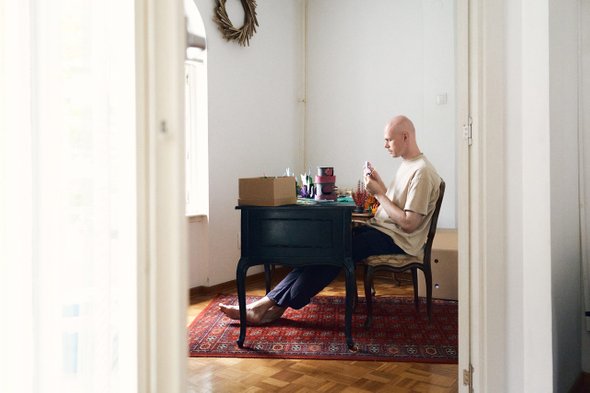 Поделки, художник, интервью