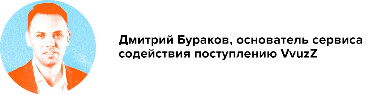 Дмитрий Бураков, основатель сервиса содействия поступлению VvuzZ. Как выбрать вуз