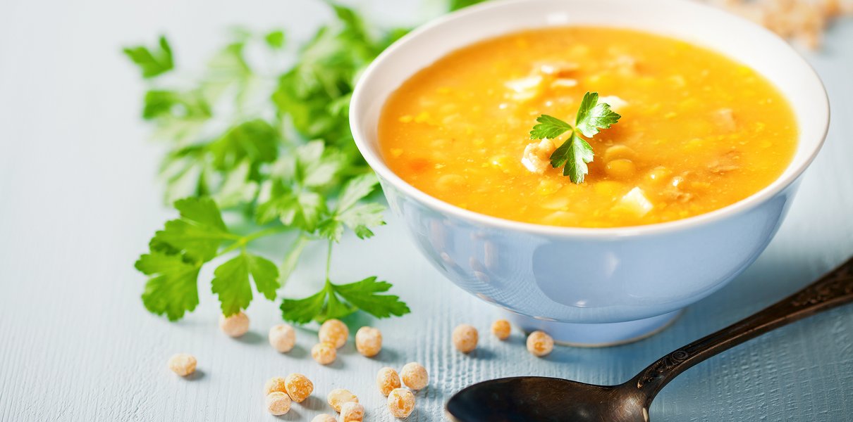 Гороховый суп: с какого возраста можно детям, как приготовить, польза и вред