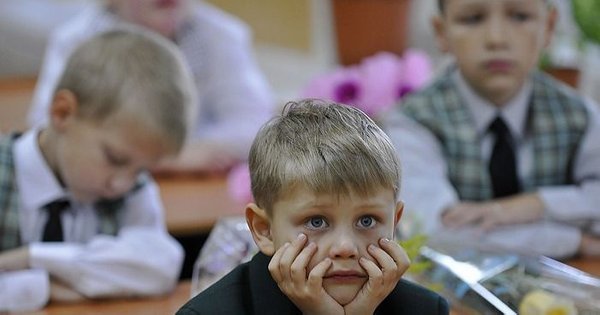 Фото школьников начальных классов Вербицкая предложила изменить методику преподавания литературы в школах Мел