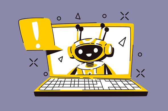 Промпты для ИИ, которые помогут учителю. Искусственный интеллект, иллюстрация. ИИ в образовании и школе