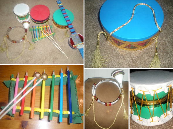 Кастаньеты, маракасы и банджо: 8 музыкальных инструментов своими руками