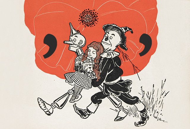 Тест от Волшебника из страны Оз: найдите слова, которые вымогают у нас запятые