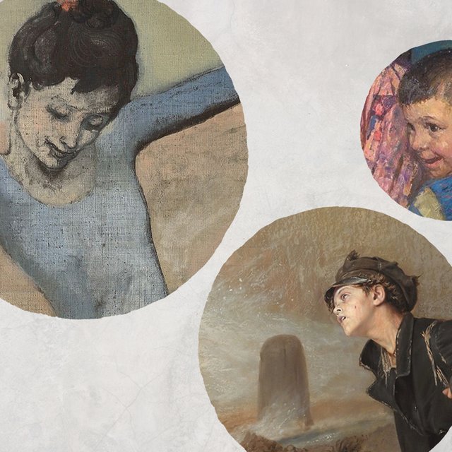 «Опять двойка» или «Девочка на шаре»? Тест: с какой картины этот ребёнок