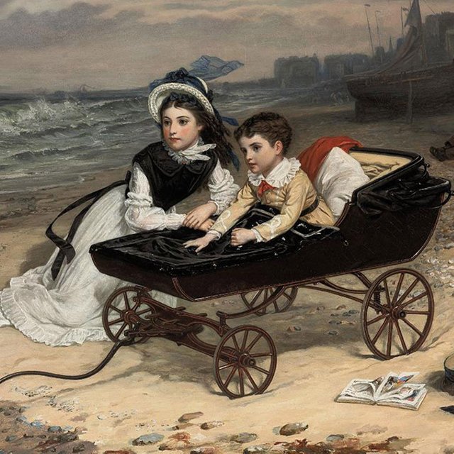 В них впрягали пони, коз, собак, поросят и людей. Как появились детские коляски и какими они были раньше