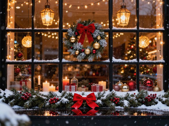 7 идей, как украсить дом к Новому году: не только мишура и дождик