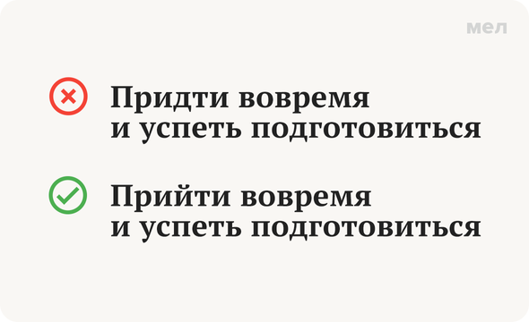 «Прийти» или «придти»: как писать правильно